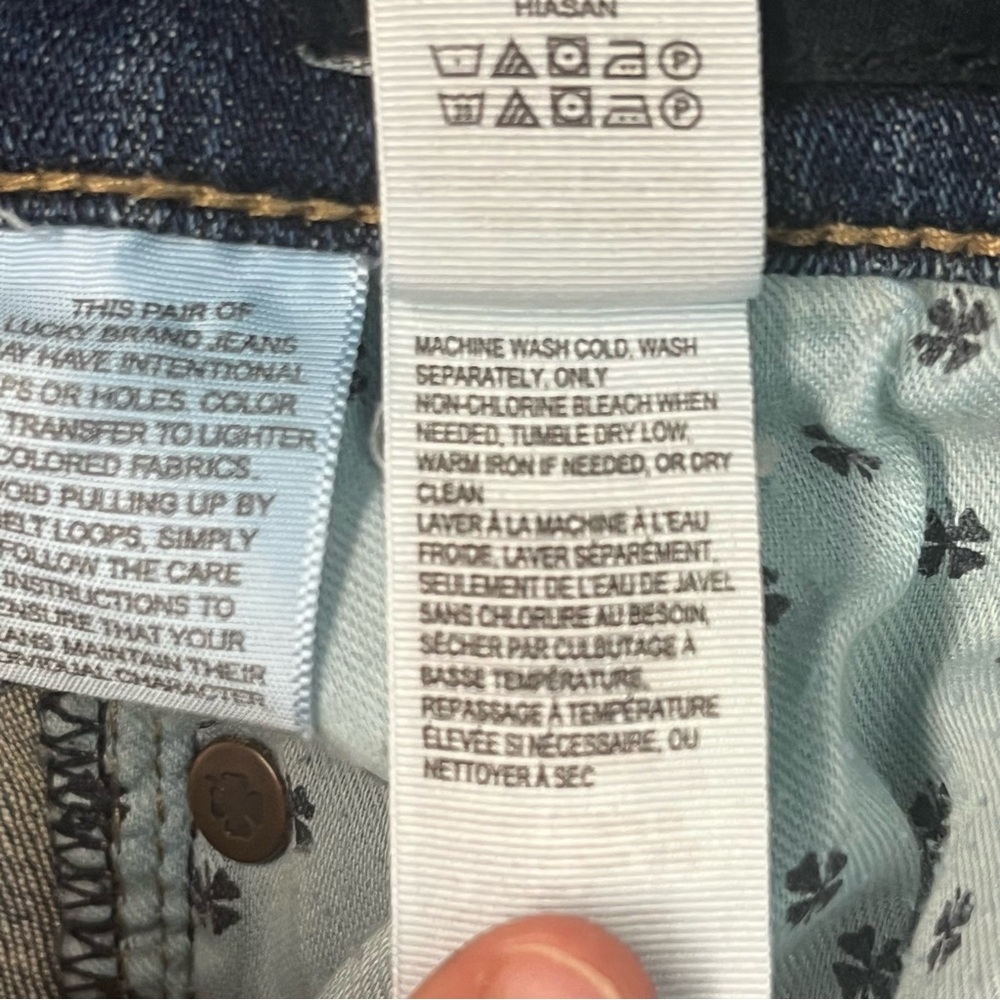 Lucky Brand women’s sweet crop jeans - Picture 12 of 14